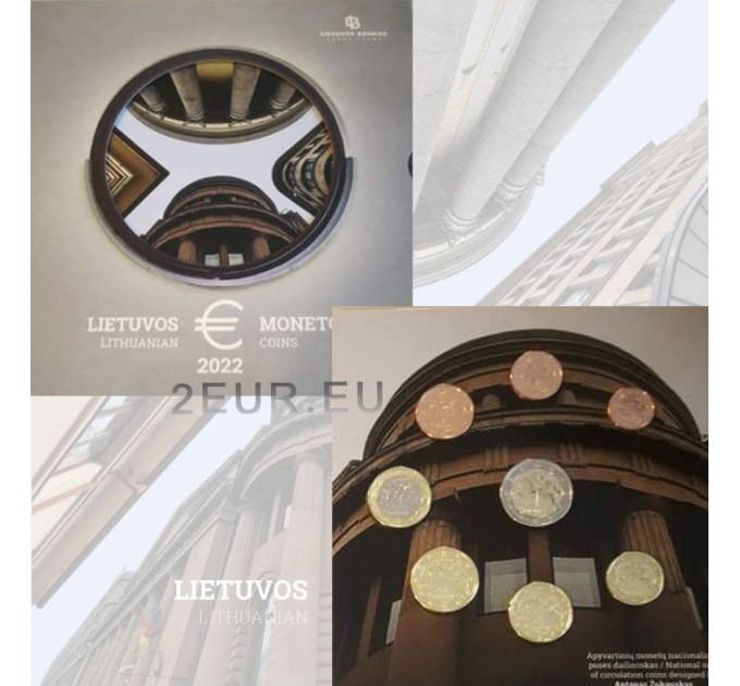 Lithuania 2022 - Euro set BU