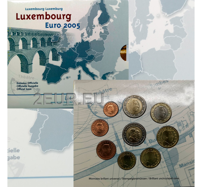 Luxembourg 2005 - Euro set BU