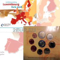 Luksemburg 2008 - Euro komplekt BU 