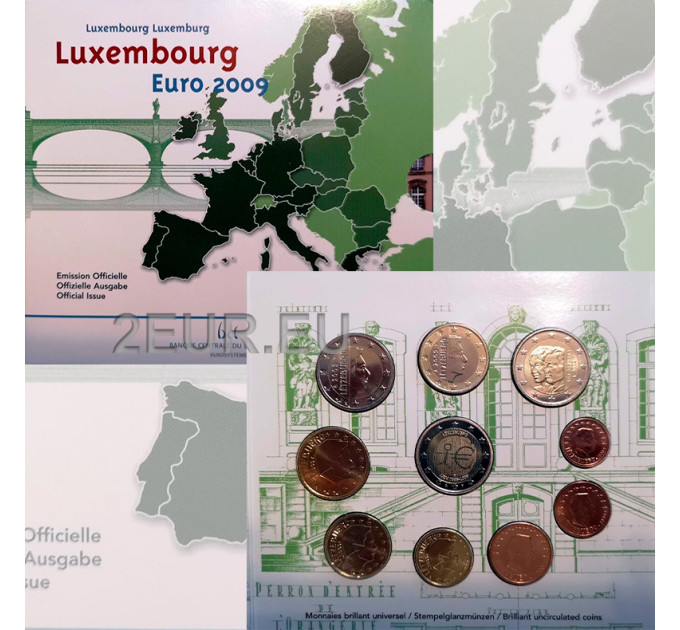 Luxembourg 2009 - Euro set BU