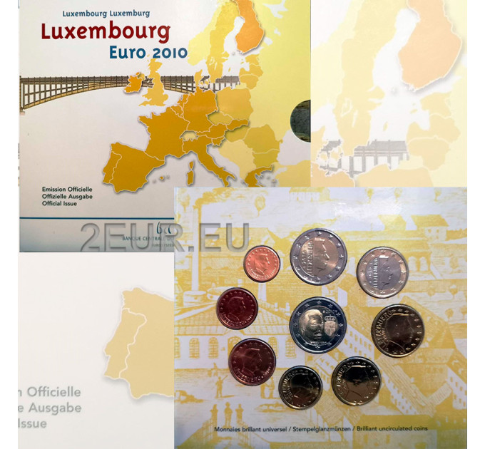 Luxembourg 2010 - Euro set BU