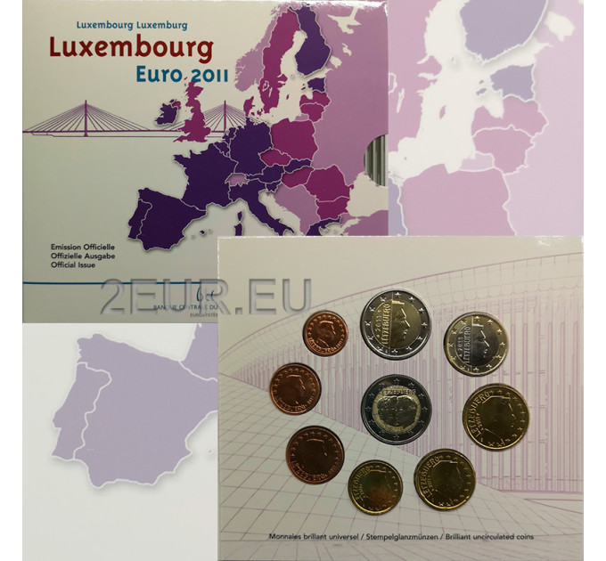 Luxembourg 2011 - Euro set BU