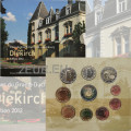 Luxembourg euro set BU 2012 - City of Diekirch