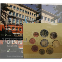 Luksemburg euro komplekt BU 2013 – Differdange’i linn