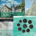 Luxembourg euro set BU 2022 - Vianden - 50 Years of Luxembourg Flag