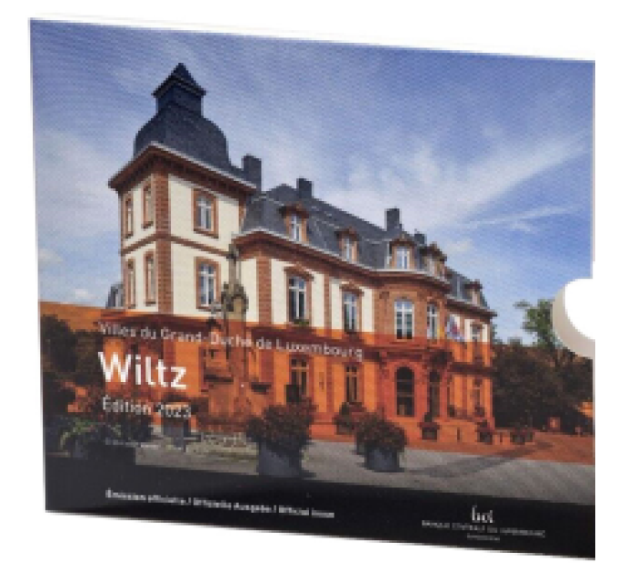 Luxembourg euro set BU 2023 - City of Wiltz - International Olympic Committee