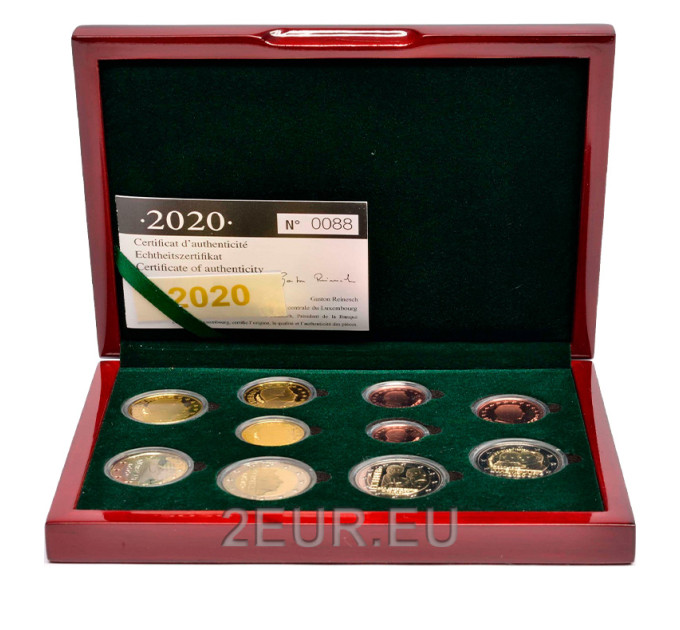 Luxembourg Euro coin set Proof 2020