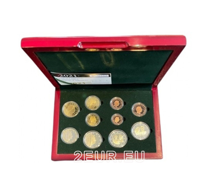 Luxembourg Euro coin set Proof 2021
