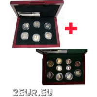 Luksemburg 2019-2021 + EURO KOMPLEKT 2021 TÕEND