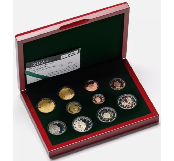 Luxembourg Euro coin set Proof 2024