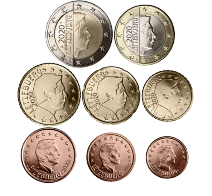 Luxembourg 2020 - Euro set UNC