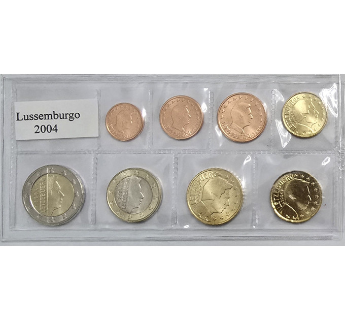 Luxembourg Euro set UNC 2004
