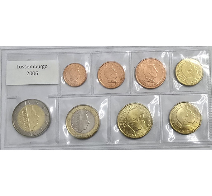 Luxembourg Euro set UNC 2006