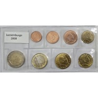 Luksemburg Euro komplekt UNC 2008
