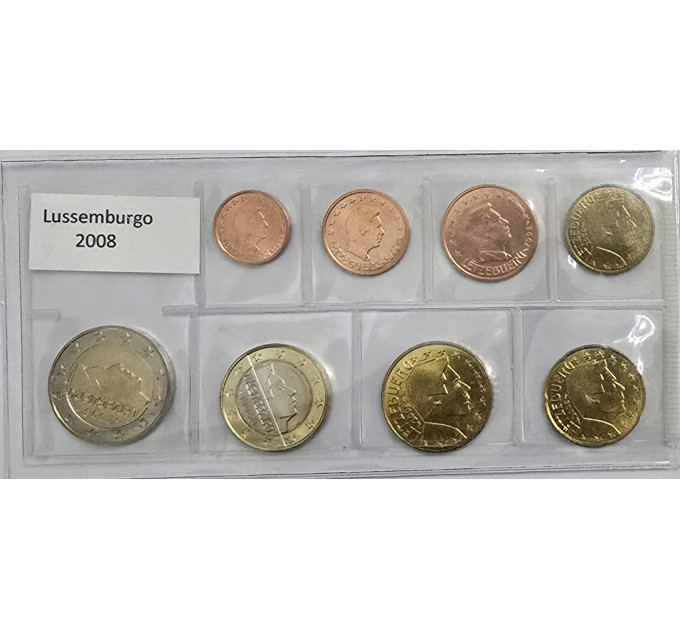 Luxembourg Euro set UNC 2008