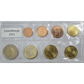 Luxembourg Euro set UNC 2010