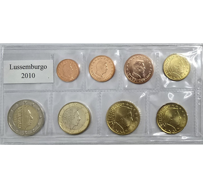 Luxembourg Euro set UNC 2010