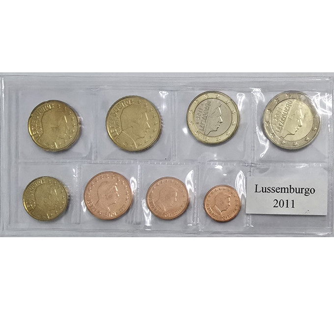 Luxembourg Euro set UNC 2011