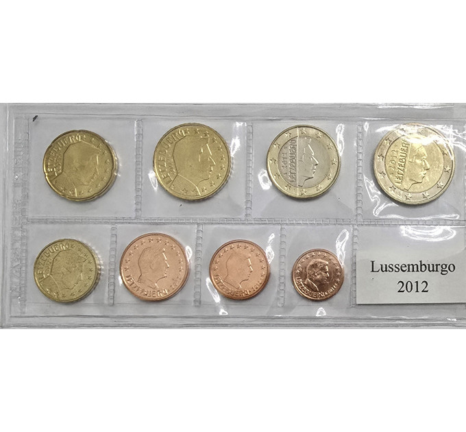 Luxembourg Euro set UNC 2012