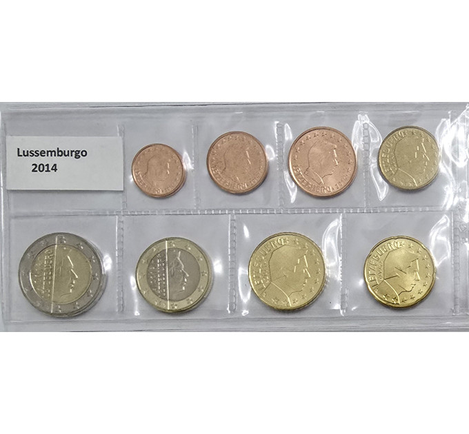 Luxembourg Euro set UNC 2014