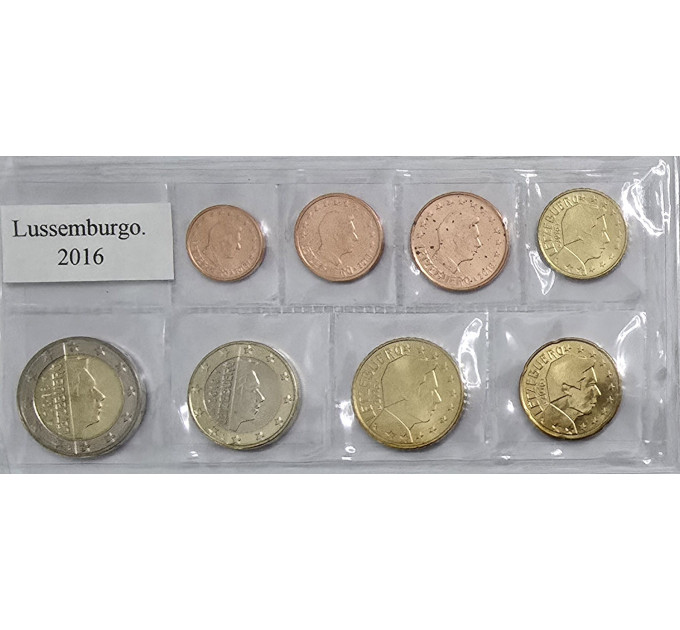 Luxembourg Euro set UNC 2016