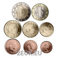 Luxembourg Euro set UNC 2025