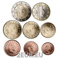 Luksemburg Euro komplekt UNC 2024