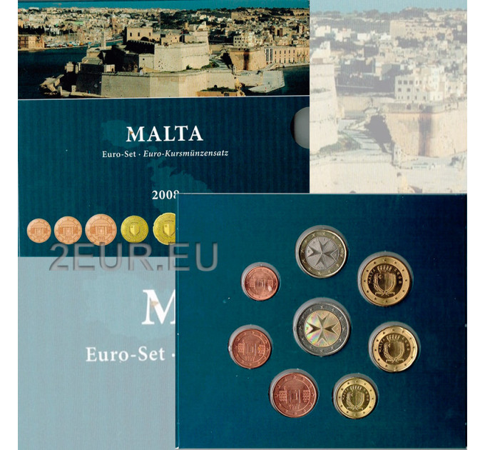 Malta Euro set BU 2008