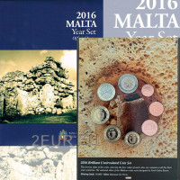 Malta Euro komplekt BU 2016 - Ggantija