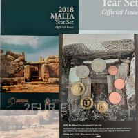 Malta euro komplekt BU 2018