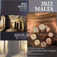 Malta euro komplekt BU 2022 – Hal Saflieni hüpogeum