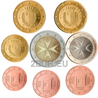 Malta Euro komplekt UNC 2008 