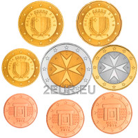 Malta Euro komplekt UNC 2016 