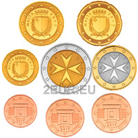 Malta Euro komplekt UNC 2013