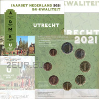 Hollandi eurokomplekt BU 2021 - Utrecht