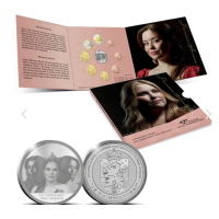 Hollandi eurokomplekt BU 2025 - Oranži printsess ja printsessid Alexia ja Ariane