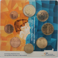 Holland Euromüntide komplekt UNC 2016