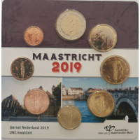 Holland Euromüntide komplekt UNC 2019