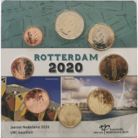 Holland Euromüntide komplekt UNC 2020