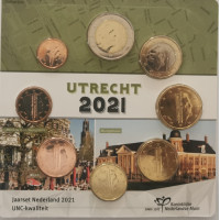 Holland Euromüntide komplekt UNC 2021