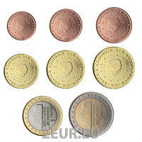 Holland Euromüntide komplekt UNC 2013