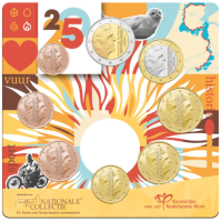 Holland Euromüntide komplekt UNC 2025