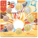 Netherlands Euro coin set UNC 2025