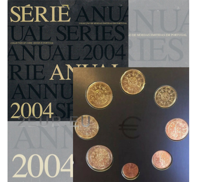 Portugal 2004 - Euro set BU
