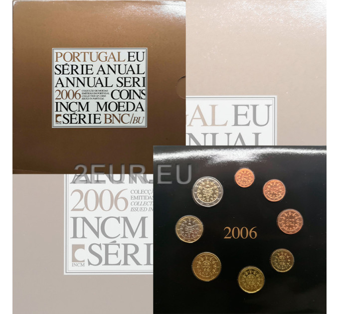 Portugal 2006 - Euro set BU