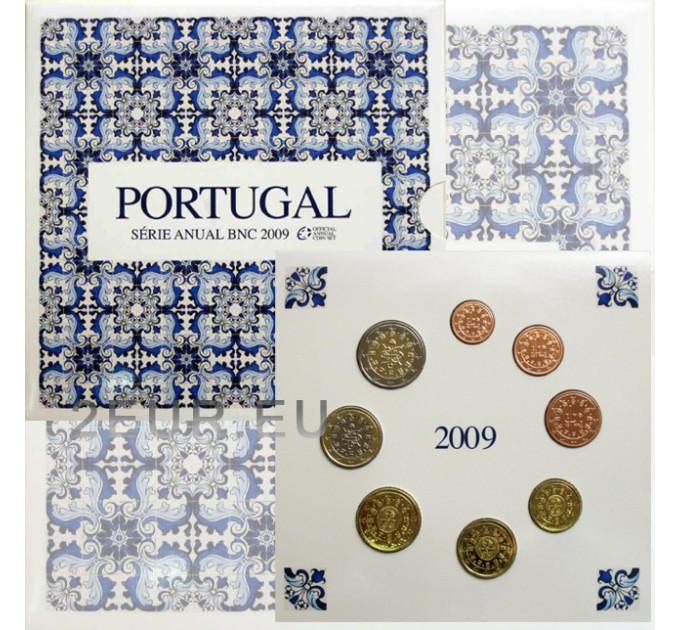 Portugal 2009 - Euro set BU