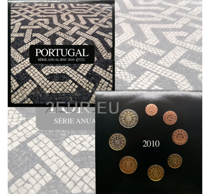 Portugal 2010 - Euro set BU