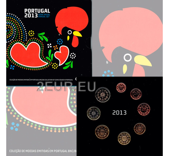 Portugal 2013 - Euro set BU