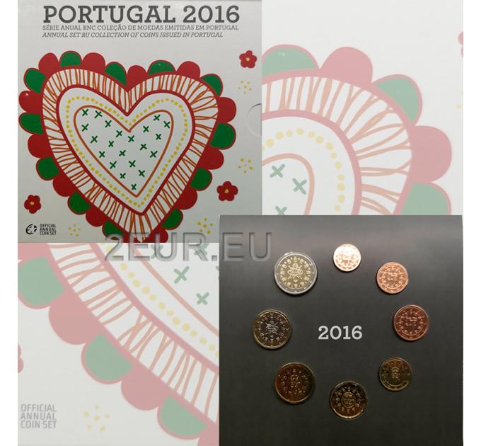 Portugal 2016 - Euro set BU