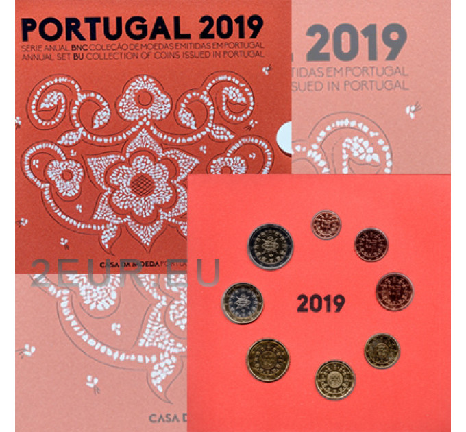 Portugal 2019 - Euro set BU
